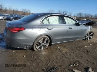 2024 Mercedes-Benz C 300 with VIN W1KAF4HB3RR230548, listed as a Copart auction lot 46649255 with Not Provided miles and Salvage Title. Bid and sale history available at DreamBid. Image 3.
