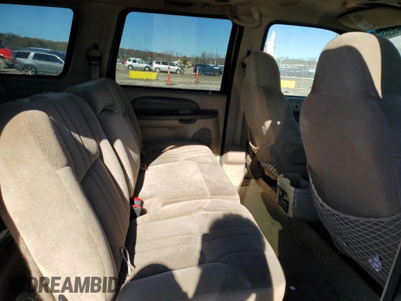 2000 Ford Excursion XLT z VIN 1FMNU41S8YED20078, wystawiony jako Copart lot #80432034 z przebiegiem 233 385 mil mil oraz Szkoda całkowita • Salvage title. Historia ofert i sprzedaży dostępna na DreamBid. Obrazek 11.