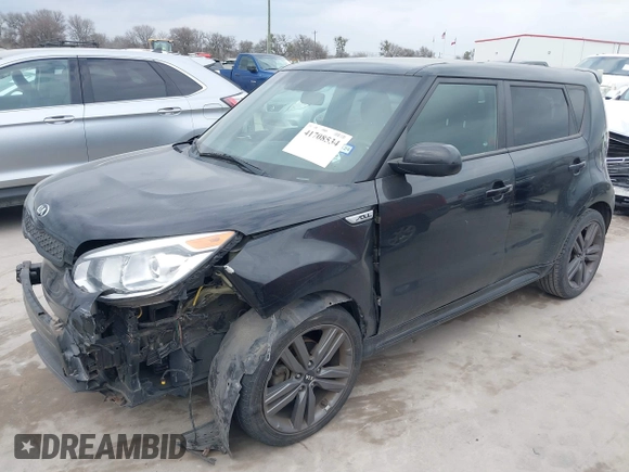 2016 Kia Soul + with VIN KNDJP3A5XG7351382, listed as a IAAI auction lot 41708534 with 55,487 mi miles and . Bid and sale history available at DreamBid. Image 18.