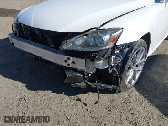 2013 Lexus IS 250 with VIN JTHCF5C2XD5062390, listed as a IAAI auction lot 41403300 with 84,181 mi miles and . Bid and sale history available at DreamBid. Image 6.