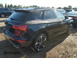 2023 Audi SQ5 Premium Plus with VIN WA1B4BFY0P2149913, listed as a Copart auction lot 67395464 with 10,207 mi miles and Salvage Title. Bid and sale history available at DreamBid. Image 3.