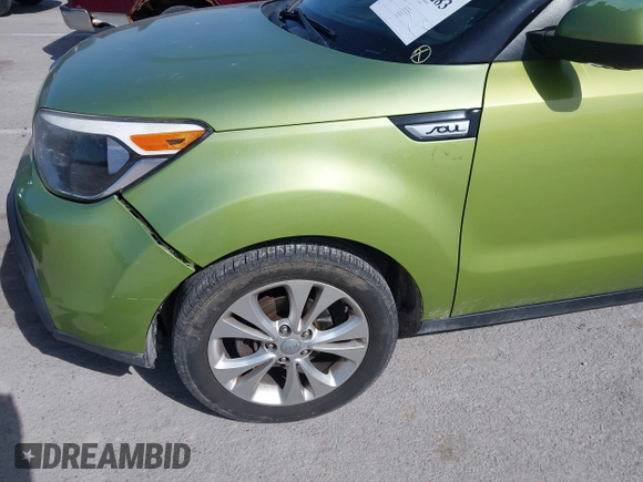 2015 Kia Soul + with VIN KNDJP3A52F7789764, listed as a IAAI auction lot 41728283 with 136,085 mi miles. Bid and sale history available at carsss.com. Image 6.