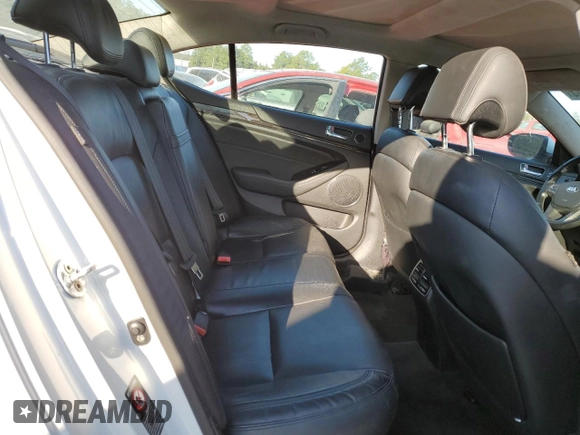 2016 Kia Cadenza Premium with VIN KNALN4D7XG5214453, listed as a Copart auction lot 76491514 with 156,231 mi miles and Clean Title. Bid and sale history available at carsss.com. Image 10.