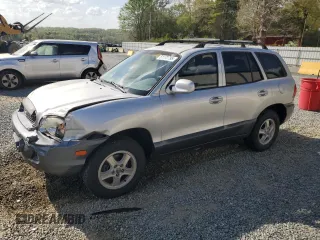 2003 Hyundai Santa Fe GLS with VIN KM8SC73D73U542650, listed as a Copart auction lot 51172795 with 133,958 mi miles and Salvage Title. Bid and sale history available at carsss.com. Image 1.