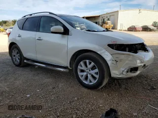 2012 Nissan Murano SV with VIN JN8AZ1MW7CW207439, listed as a Copart auction lot 55770435 with 208,782 mi miles and Salvage Title. Bid and sale history available at carsss.com. Image 4.