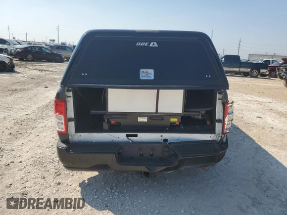2022 Ram 2500 Tradesman with VIN 3C6UR5HJ9NG423994, listed as a Copart auction lot 65368954 with 7,868 mi miles and Salvage title. Bid and sale history available at DreamBid. Image 6.
