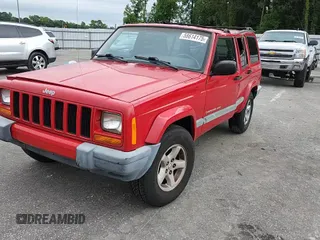2001 Jeep Cherokee Sport with VIN 1J4FF48S31L515607, listed as a Copart auction lot 58614175 with 178,138 mi miles and Non repairable. Bid and sale history available at DreamBid. Image 13.