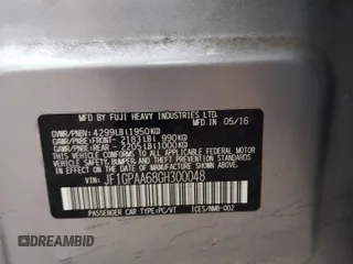 2016 Subaru Impreza 2.0i z VIN JF1GPAA68GH300048, wystawiony jako Copart lot #55816835 z przebiegiem 118 218 mil mil oraz Szkoda całkowita • Salvage title. Historia ofert i sprzedaży dostępna na DreamBid. Obrazek 12.