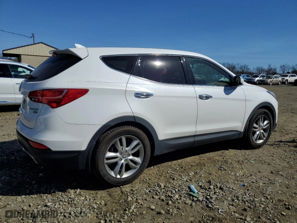 2013 Hyundai Santa Fe 2.0T Sport with VIN 5XYZWDLA6DG068014, listed as a Copart auction lot 48101315 with 98,892 mi miles and Salvage Title. Bid and sale history available at carsss.com. Image 3.