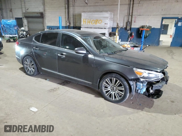 2016 Kia Cadenza Premium with VIN KNALN4D71G5211120, listed as a Copart auction lot 41985345 with 103,793 mi miles and Clean Title. Bid and sale history available at carsss.com. Image 4.