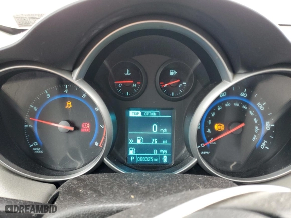 2016 Chevrolet Cruze Limited LT with VIN 1G1PE5SB7G7178039, listed as a Copart auction lot 48177825 with 68,325 mi miles and Salvage Title. Bid and sale history available at carsss.com. Image 9.