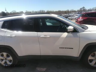 2018 Jeep Compass Latitude with VIN 3C4NJCBB3JT227044, listed as a IAAI auction lot 41853868 with 75,356 mi miles. Bid and sale history available at carsss.com. Image 13.