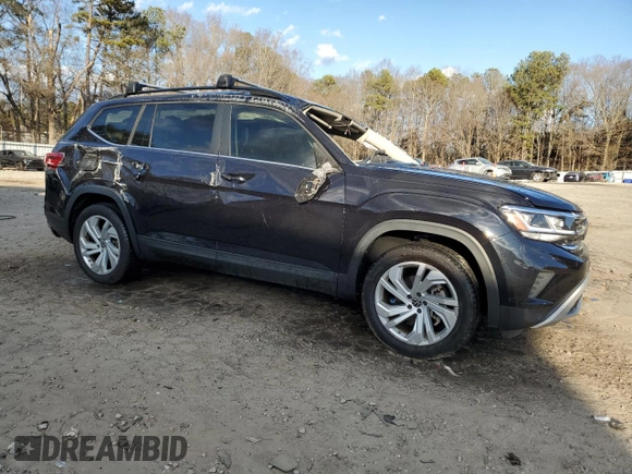 2021 Volkswagen Atlas SE с VIN 1V2WP2CA6MC567189, выставлен на аукционе Copart как лот 41929445 с пробегом 48 572 миль миль и На запчасти • Non repairable. История ставок и продаж доступна на DreamBid. Изображение 4.