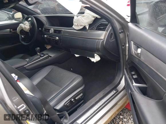 2015 Lexus GS 350 with VIN JTHCE1BL7FA005550, listed as a IAAI auction lot 41846779 with 91,087 mi miles. Bid and sale history available at carsss.com. Image 5.