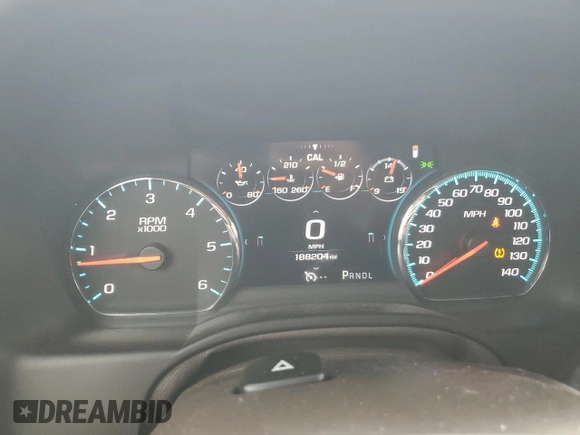 2017 GMC Yukon XL SLT with VIN 1GKS1GKC5HR332484, listed as a Copart auction lot 51957095 with 188,204 mi miles and Salvage Title. Bid and sale history available at DreamBid. Image 9.