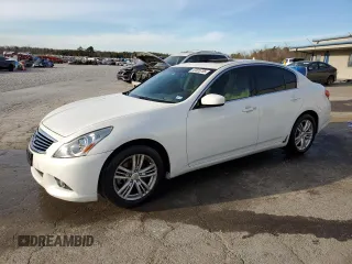 2012 Infiniti G37 Sedan Journey with VIN JN1CV6AP5CM934166, listed as a Copart auction lot 47825785 with 127,723 mi miles and Salvage Title. Bid and sale history available at carsss.com. Image 1.
