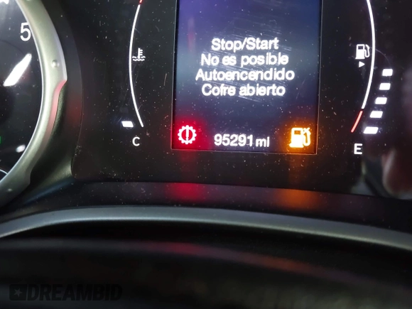2019 Jeep Compass Latitude with VIN 3C4NJDBB5KT704564, listed as a IAAI auction lot 40768531 with 95,291 mi miles. Bid and sale history available at carsss.com. Image 7.