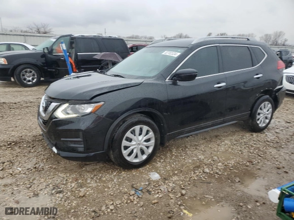 2017 Nissan Rogue SL with VIN 5N1AT2MT1HC777708, listed as a Copart auction lot 82782534 with 127,613 mi miles and Salvage Title. Bid and sale history available at carsss.com. Image 2.