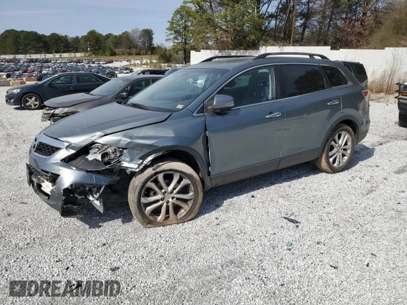 2012 Mazda CX-9 Grand Touring with VIN JM3TB2DA6C0347480, listed as a Copart auction lot 47830855 with 192,760 mi miles and Salvage Title. Bid and sale history available at carsss.com. Image 1.