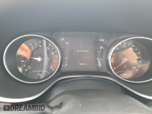 2018 Jeep Compass Limited with VIN 3C4NJCCB7JT259669, listed as a Copart auction lot 51305645 with 97,817 mi miles and Salvage Title. Bid and sale history available at carsss.com. Image 9.