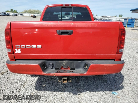 2003 Dodge 1500 ST with VIN 1D7HU18Z83J519303, listed as a Copart auction lot 53790455 with 135,529 mi miles and Salvage Title. Bid and sale history available at DreamBid. Image 6.