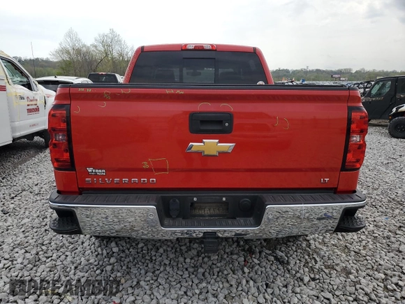 2016 Chevrolet Silverado 1500 LT with VIN 3GCUKREC8GG379208, listed as a Copart auction lot 53381765 with 91,530 mi miles and Salvage Title. Bid and sale history available at DreamBid. Image 6.