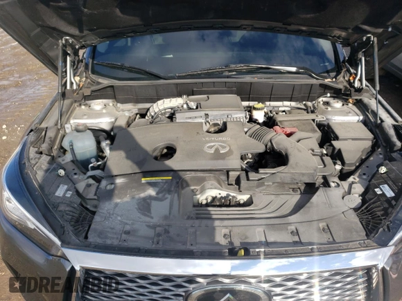 2019 Infiniti QX50 LUXE with VIN 3PCAJ5M18KF135877, listed as a Copart auction lot 71005802 with 55,640 mi miles. Bid and sale history available at carsss.com. Image 12.