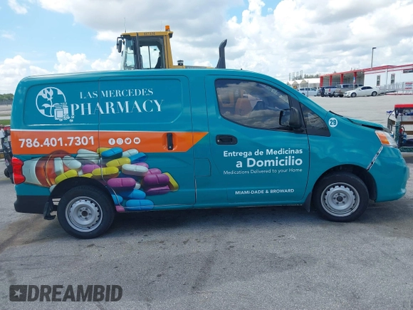 2020 Nissan NV200 SV with VIN 3N6CM0KN1LK709699, listed as a IAAI auction lot 39607271 with 68,740 mi miles and . Bid and sale history available at DreamBid. Image 13.