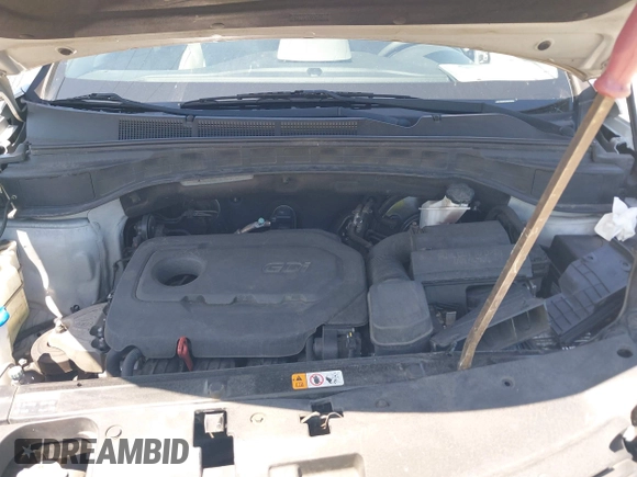 2017 Hyundai Santa Fe 2.4L with VIN 5XYZU3LB7HG407524, listed as a IAAI auction lot 42580597 with 117,311 mi miles and . Bid and sale history available at DreamBid. Image 10.