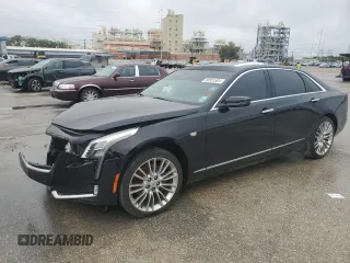 2018 Cadillac CT6 Luxury AWD z VIN 1G6KE5R61JU101253, wystawiony jako Copart lot #80851504 z przebiegiem Nie podano mil oraz Szkoda całkowita • Salvage title. Historia ofert i sprzedaży dostępna na DreamBid. Obrazek 1.