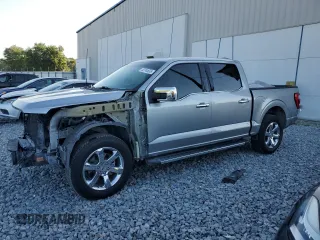 2021 Ford F-150 XL with VIN 1FTEW1C8XMKE52138, listed as a Copart auction lot 52744615 with 127,833 mi miles and Salvage Title. Bid and sale history available at carsss.com. Image 1.