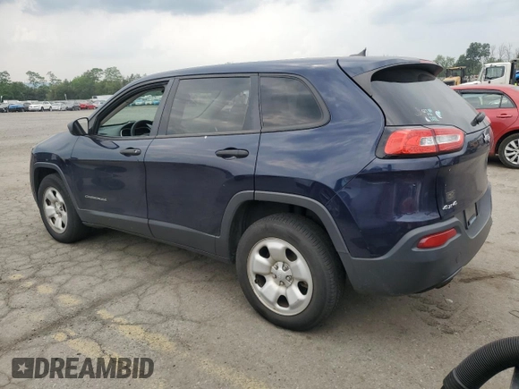 2015 Jeep Cherokee Sport с VIN 1C4PJMAB9FW622623, выставлен на аукционе Copart как лот 59978105 с пробегом 216 055 миль миль и Чистый • Clean title. История ставок и продаж доступна на DreamBid. Изображение 2.