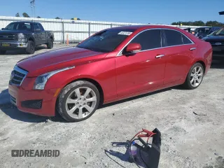 2013 Cadillac ATS Luxury with VIN 1G6AB5RX5D0152800, listed as a Copart auction lot 45321735 with 0 mi miles and Salvage Title. Bid and sale history available at carsss.com. Image 1.