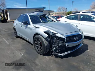 2016 Infiniti Q50 3.0t Premium with VIN JN1EV7AP8GM304940, listed as a IAAI auction lot 41836779 with 103,246 mi miles. Bid and sale history available at carsss.com. Image 1.