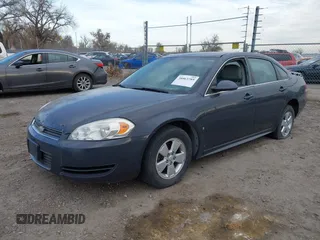 2009 Chevrolet Impala LT with VIN 2G1WT57K491196640, listed as a IAAI auction lot 38063789 with Not Provided miles and . Bid and sale history available at DreamBid. Image 2.