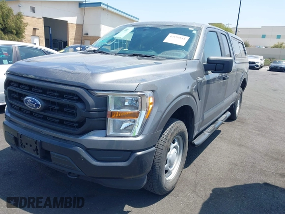 2022 Ford F-150 XL z VIN 1FTEX1EP3NKE22465, wystawiony jako IAAI lot #42179153 z przebiegiem 26 500 mil mil oraz . Historia ofert i sprzedaży dostępna na DreamBid. Obrazek 21.
