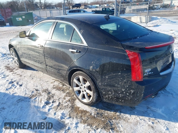 2014 Cadillac ATS Standard AWD with VIN 1G6AG5RX1E0170228, listed as a IAAI auction lot 41629063 with 89,568 mi miles and . Bid and sale history available at DreamBid. Image 3.