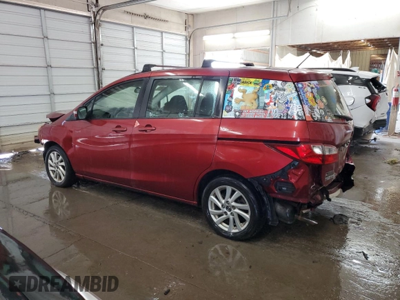 2014 Mazda 5 Sport z VIN JM1CW2BL1E0164721, wystawiony jako Copart lot #62631915 z przebiegiem 111 725 mil mil oraz Szkoda całkowita • Salvage title. Historia ofert i sprzedaży dostępna na DreamBid. Obrazek 2.