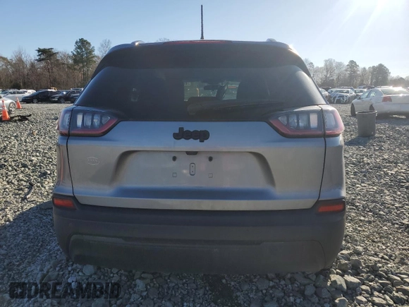 2020 Jeep Cherokee Latitude Plus with VIN 1C4PJLLB7LD568883, listed as a Copart auction lot 49480225 with 87,206 mi miles and Salvage title. Bid and sale history available at DreamBid. Image 6.
