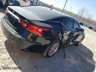 2017 Nissan Maxima Platinum with VIN 1N4AA6AP4HC417556, listed as a Copart auction lot 46187505 with 81,728 mi miles and Salvage Title. Bid and sale history available at carsss.com. Image 3.