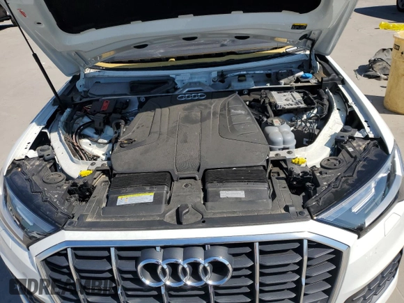 2020 Audi Q7 Premium with VIN WA1AJAF72LD011195, listed as a Copart auction lot 59028624 with 40,529 mi miles and Salvage Title. Bid and sale history available at carsss.com. Image 11.