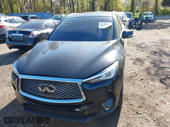 2019 Infiniti QX50 Essential with VIN 3PCAJ5M33KF148215, listed as a IAAI auction lot 42092174 with 82,604 mi miles and . Bid and sale history available at DreamBid. Image 12.