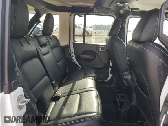 2021 Jeep Wrangler Unlimited Sport S with VIN 1C4HJXDG0MW766863, listed as a Copart auction lot 52681455 with 53,693 mi miles and Salvage title. Bid and sale history available at DreamBid. Image 11.