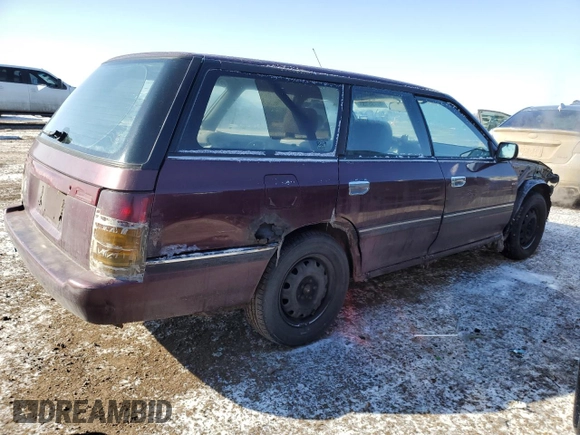 1993 Subaru Legacy L with VIN 4S3BJ6330P9961055, listed as a Copart auction lot 45195055 with 254,015 mi miles and Clean Title. Bid and sale history available at DreamBid. Image 3.