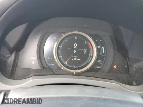 2016 Lexus IS 200t with VIN JTHBA1D23G5011156, listed as a Copart auction lot 48883885 with 166,852 mi miles and Salvage Title. Bid and sale history available at DreamBid. Image 9.