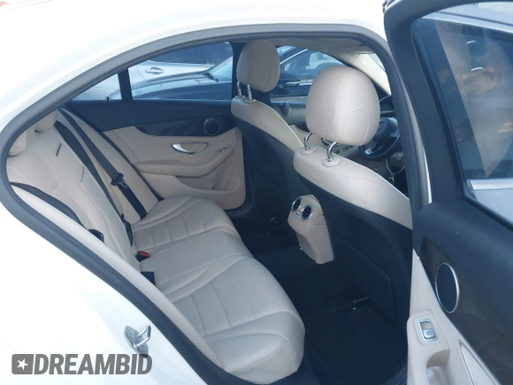 2017 Mercedes-Benz C 300 with VIN 55SWF4JB9HU196015, listed as a IAAI auction lot 41808605 with 121,378 mi miles and . Bid and sale history available at DreamBid. Image 8.