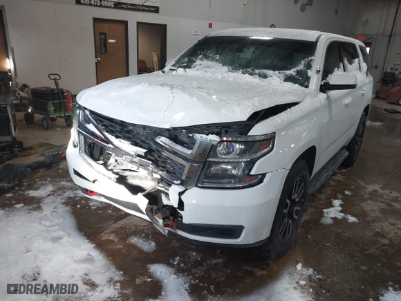 2015 Chevrolet Tahoe Commercial with VIN 1GNSK2EC8FR722684, listed as a IAAI auction lot 41553558 with 119,434 mi miles. Bid and sale history available at carsss.com. Image 2.