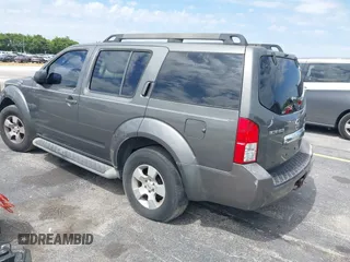 2008 Nissan Pathfinder SE with VIN 5N1AR18U68C612555, listed as a IAAI auction lot 41778157 with 160,510 mi miles. Bid and sale history available at carsss.com. Image 3.