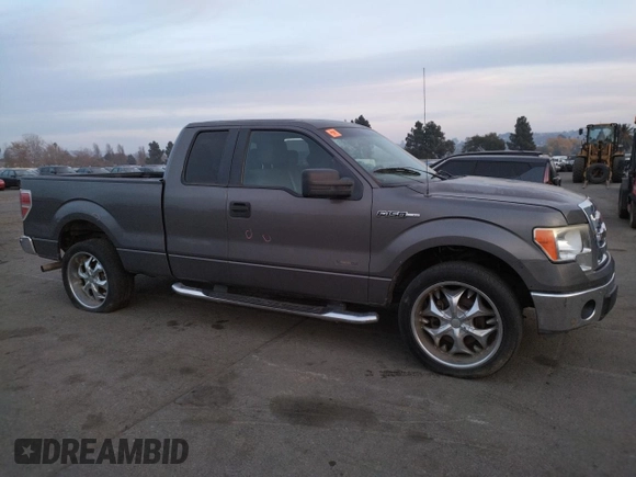 2012 Ford F-150 XL with VIN 1FTFX1CT6CKD15007, listed as a Copart auction lot 84771844 with 126,991 mi miles and Salvage Title. Bid and sale history available at carsss.com. Image 4.