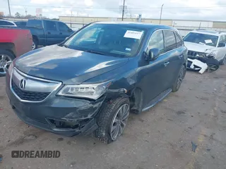 2014 Acura MDX Tech Pkg with VIN 5FRYD3H40EB017646, listed as a IAAI auction lot 41483117 with 123,667 mi miles. Bid and sale history available at carsss.com. Image 17.
